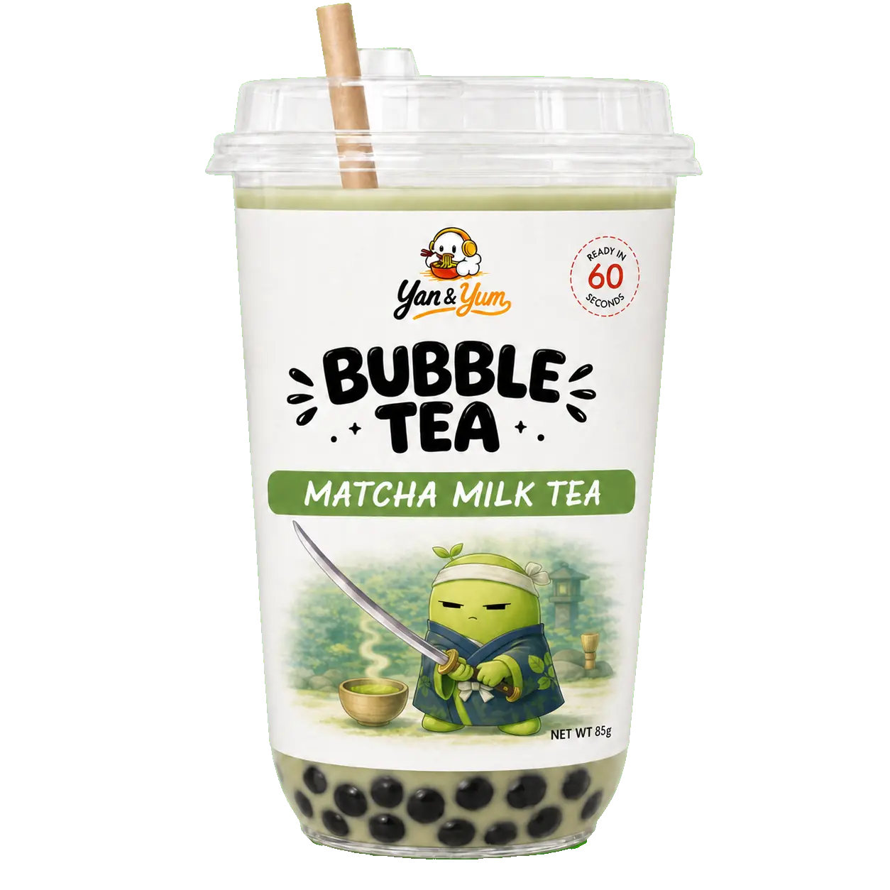 Matcha Bubble tea kit